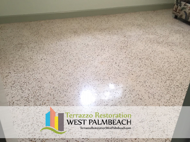 Polishing Terrazzo Floors West Palm Beach