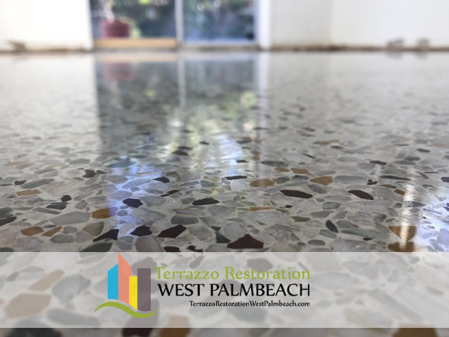 Terrazzo Floor Polishing Process West Palm Beach