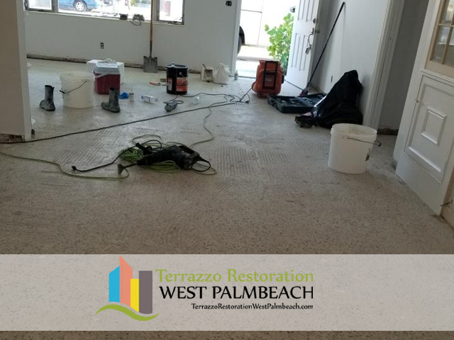 Terrazzo Flooring Restoration Palm Beach