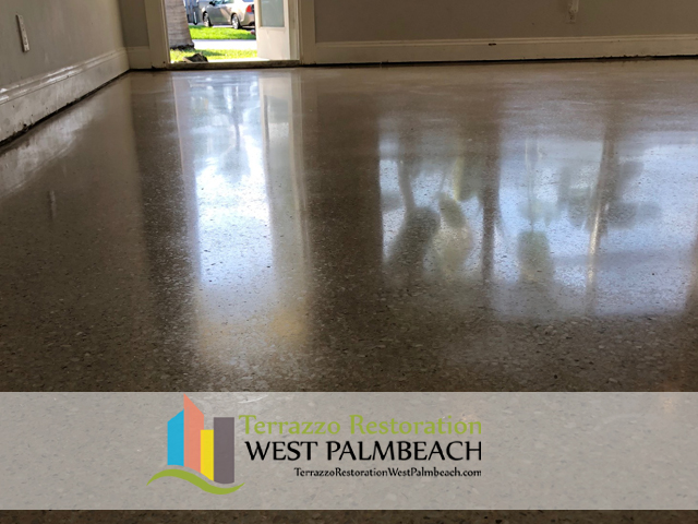 Terrazzo Tile Sealing Process West Palm Beach