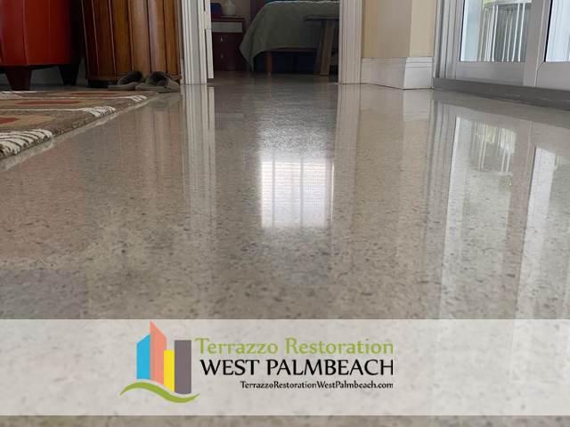 Terrazzo Flooring Restored Service West Palm Beach