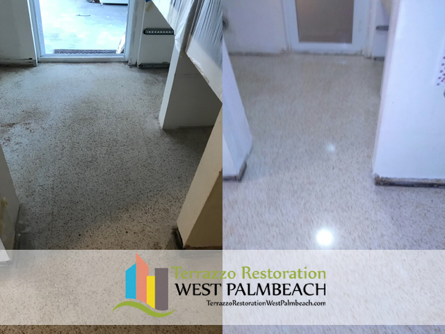 Repair Polishing Terrazzo Floors West Palm Beach